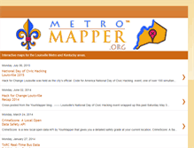 Tablet Screenshot of blog.metromapper.org